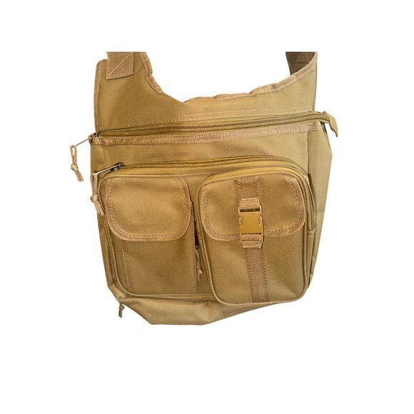 Every Day Carry Tactical Enforcer Sport Messenger Side Sling Crossbody Bag Canva - Picture 3 of 12